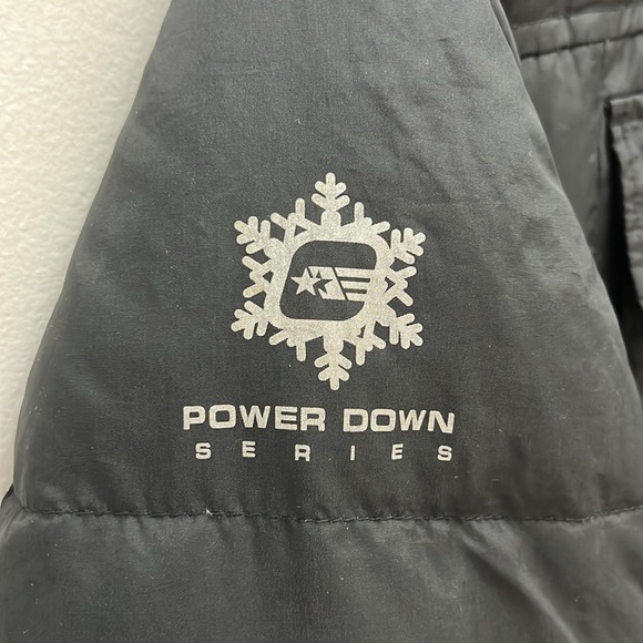 Free Country Women's Down Jacket Black Power Down Series Puffer Hooded - Picture 4 of 10